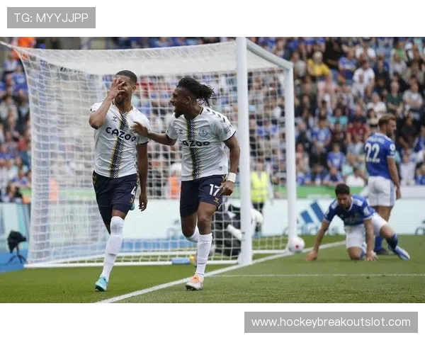 迪尤斯伯里-霍尔打入制胜球后与埃弗顿球迷庆祝,太妃糖客场爆冷 迪尤斯伯里-霍尔打入制胜球后与埃弗顿球迷庆祝,太妃糖客场爆冷